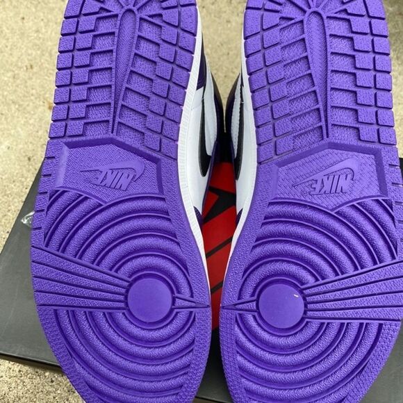 Air Jordan 1 Retro High OG Court Purple Size 8.5 Mens. 555088-500 - Picture 3 of 7